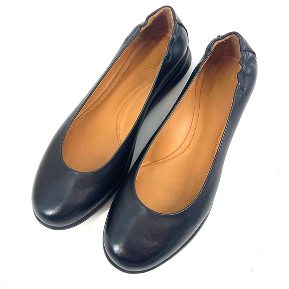 Samuel Hubbard Freedom Dance Black Leather Flats Slip On Women Size 9M - Picture 8 of 8